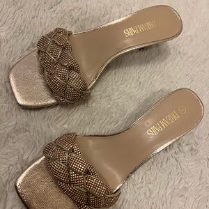 Dream Pairs Gold Women's Sandals